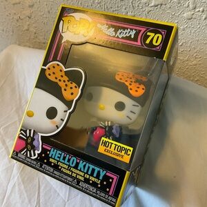 Funko Pop! Vinyl: Sanrio - Hello Kitty (Black Light) - Hot Topic (Exclusive) #70
